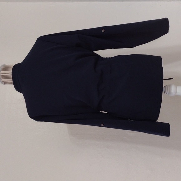 J Jill Wearever Collection Button Front Cinched Waist Blouse Roll Tab Sleeves M - Picture 4 of 13